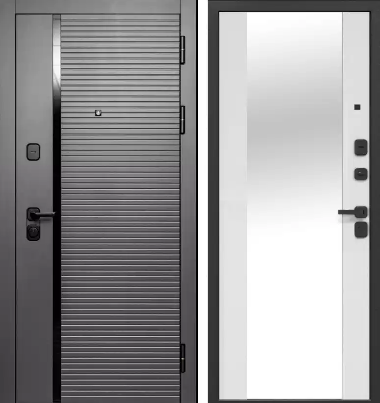 Входная дверь 3К СТАЙЛ Зеркало МДФ/МДФ