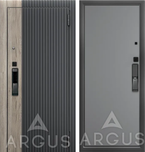 Входная дверь Smart Антик серебро Силк муссон,Фруме, Силк флай,Рустик пепельный