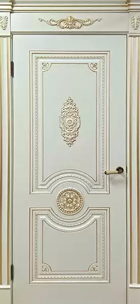 Левша Межкомнатная дверь Санремо Белая эмаль