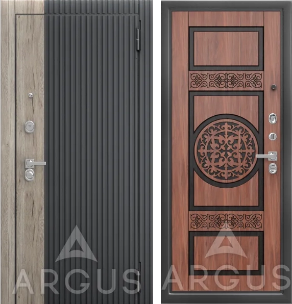 Входная дверь ДА108 Антик серебро Беатрис (Дуб золотой патина коричневая,Фруме, Силк флай,Рустик пепельный