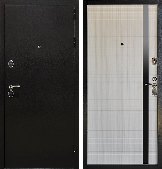 Входная дверь Глория Медный антик/ Сандал белый