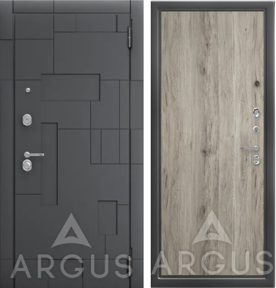 Входная дверь ДА94 Антик серебро (Рустик пепельный,Корса, Силк флай