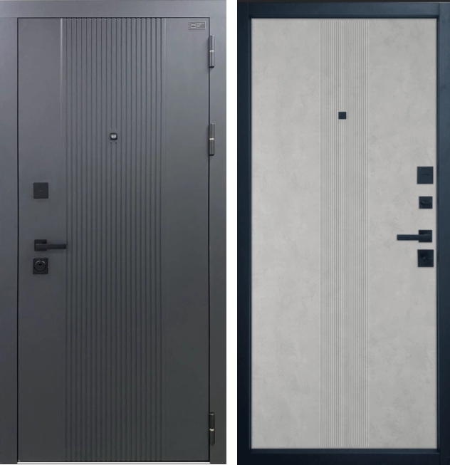 ВХОДНАЯ ДВЕРЬ BALANCE TWIN Graphica VR  Antic Loft