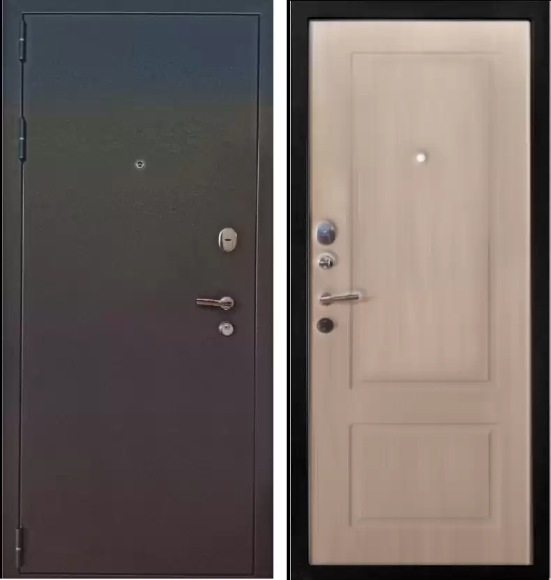 Входная дверь "3К Классика"  Светл. бел. дуб   