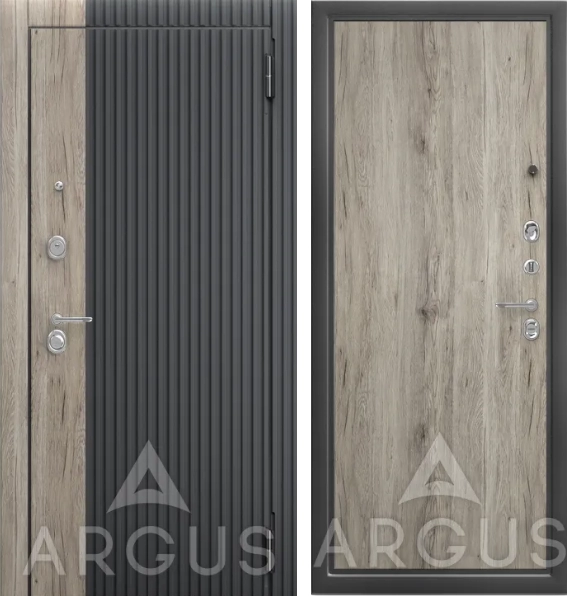 Входная дверь ДА104 Антик серебро Рустик пепельный,Фруме, Силк флай,Рустик пепельный