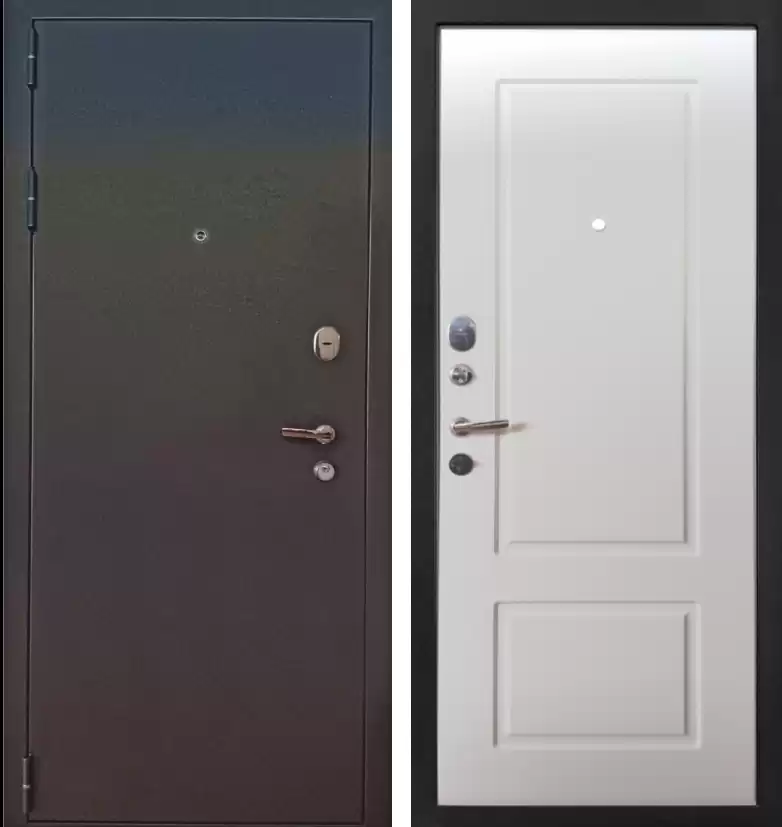 Входная дверь 3К «Классика»  Белый ясень