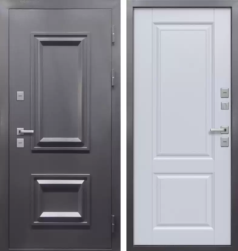 Входная дверь Протерма 11см Багет букле антрацит