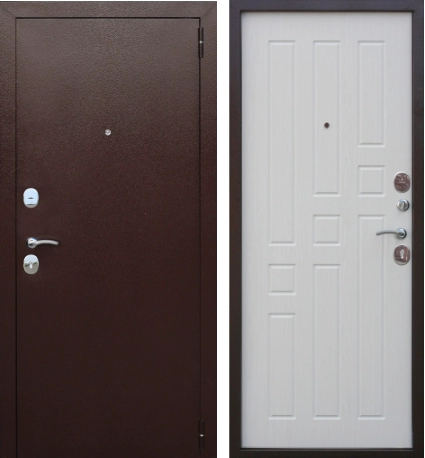 Входная дверь Гарда 8 белый ясень