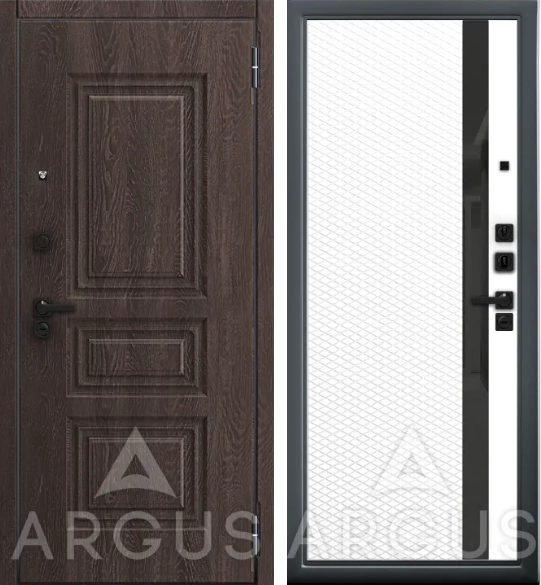 Входная дверь  ДА65 Black Style Букле графит Норвич (Эмалит арктик, Черный лакобель Скиф, Филадельфия шоколад