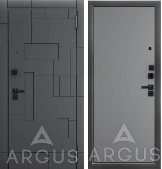 Входная дверь ДА94 Black Style Антик серебро Силк муссон,Корса, Силк флай