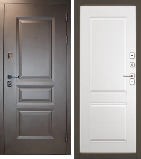 Входная дверь Винтер Термо 100 Графит