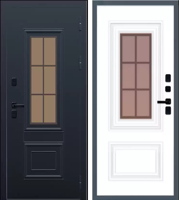 Входная дверь ТЕРМО СО СТЕКЛОПАКЕТОМ