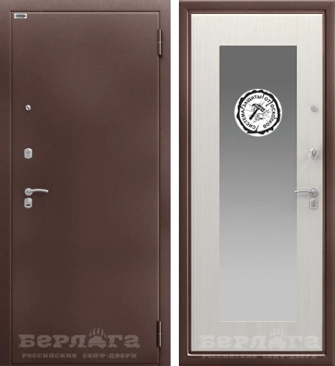 Cейф-дверь Оптима Милли Белый ясень