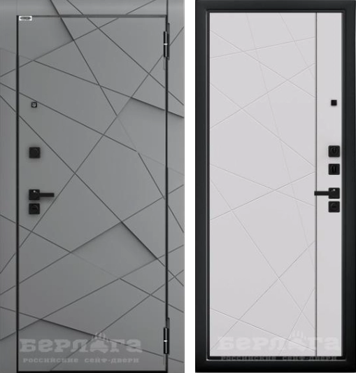 Сейф-дверь Ультра (2П) Хьюстон Силк маус / МДФ "Менгир" Силк муссон