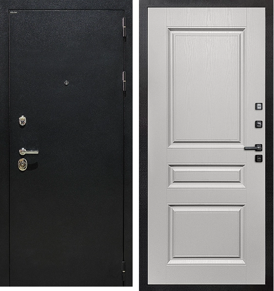 Входная дверь  Невада ФЛ-243 белое дерево