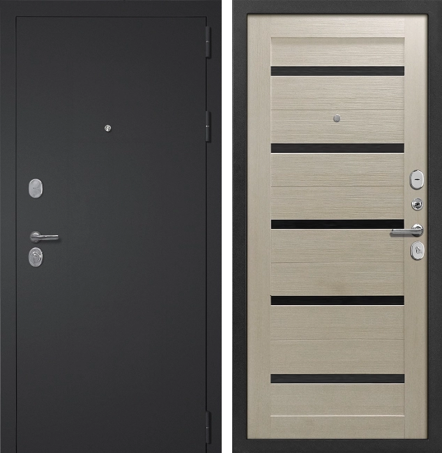 Входная дверь Кристел СБ-1 капучино