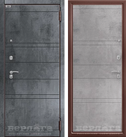 Сейф-дверь ОПТИМА МАРВИН БЕТОН СВЕТЛЫЙ / МДФ МАРВИН БЕТОН ТЕМНЫЙ