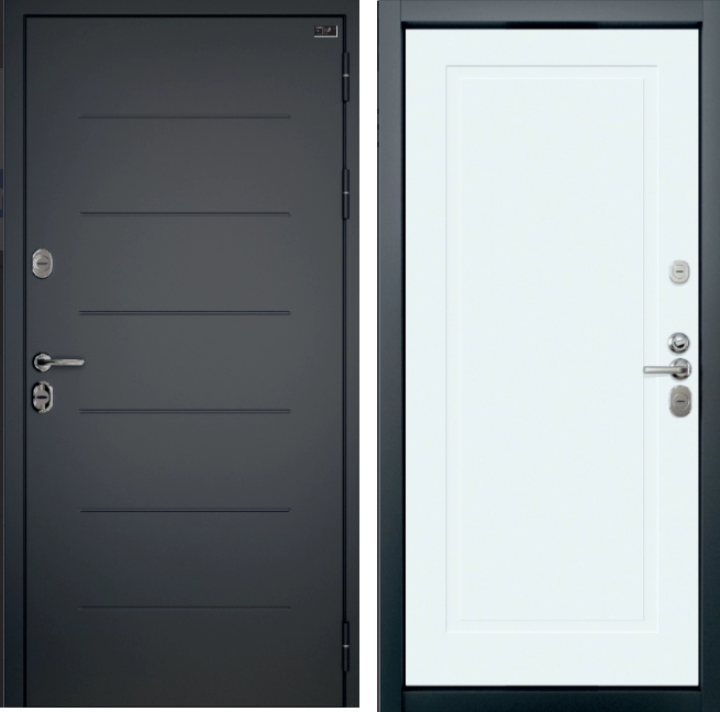 ВХОДНАЯ ДВЕРЬ Expert Termo Flat 1  Loft White