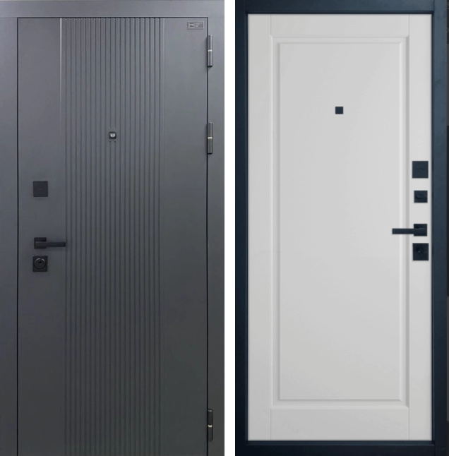 ВХОДНАЯ ДВЕРЬ BALANCE TWIN Glanta  Steel