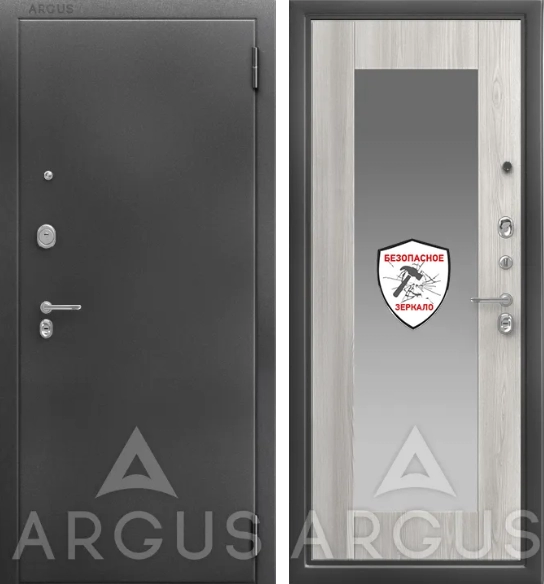 Входная дверь  ДА66 (промо) Антик серебро Милли Ясень ривьера айс