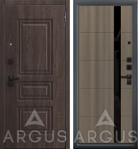 Входная дверь ДА65 Black Style Букле графит Сирма Керамика, Черный лакобель Филадельфия шоколад