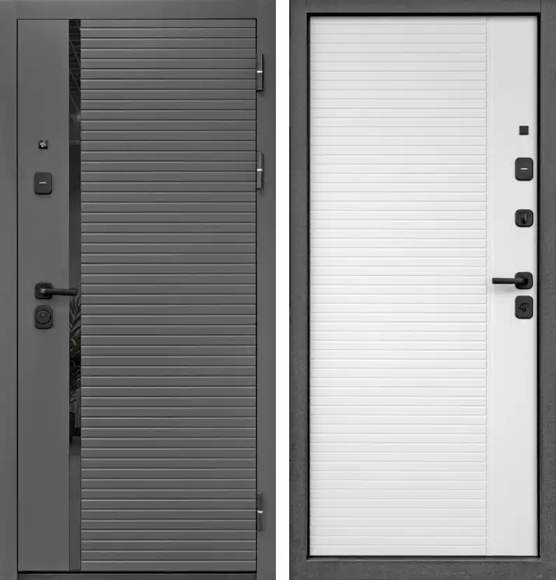  Входная дверь СИТИ МДФ/МДФ Белый   