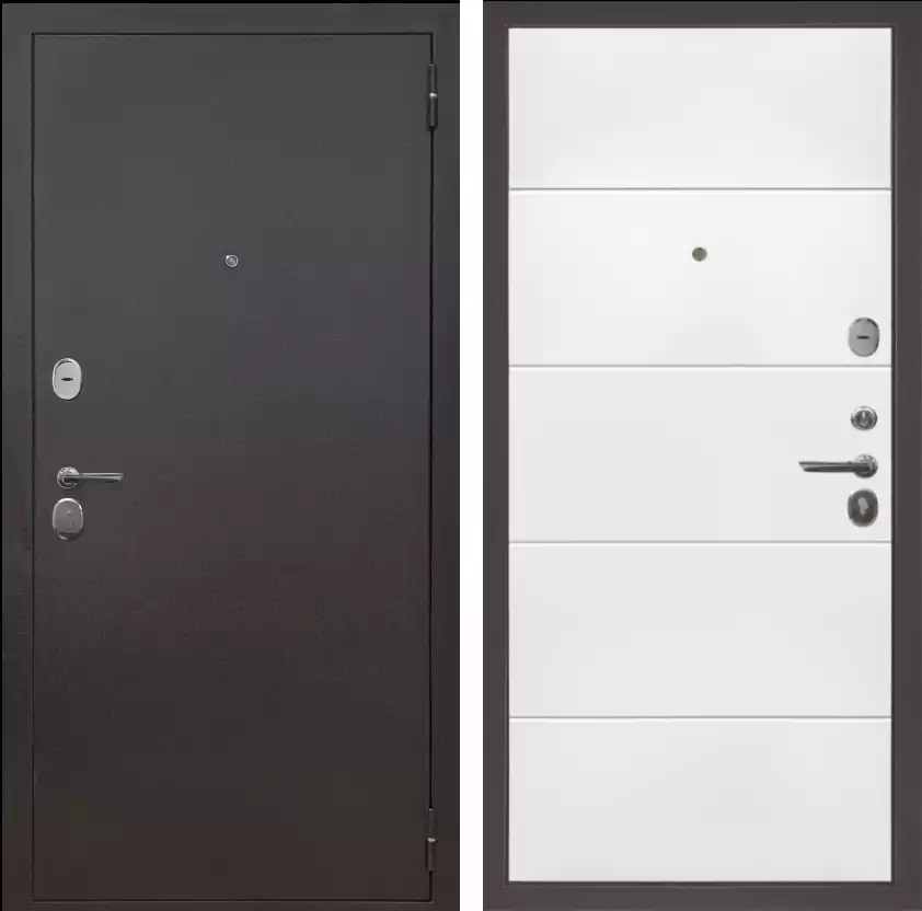 Входная дверь "2К Горизонт"   Белый Бьянко