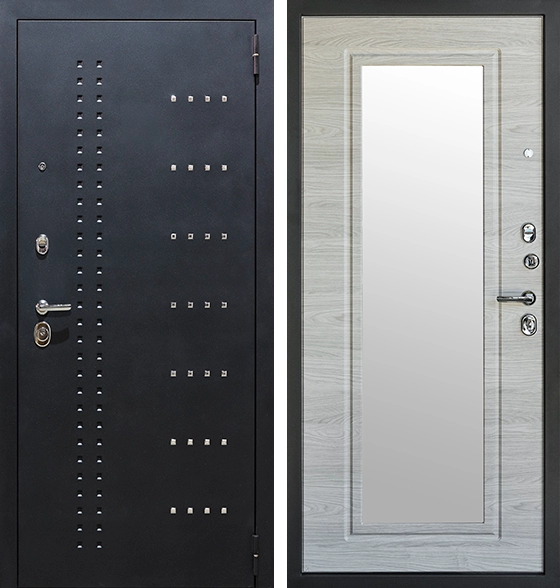 Входная дверь BD 44 Черный муар