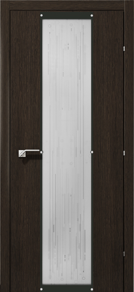 Краснодеревщик Межкомнатная дверь 5004 Черный Дуб (ДО)