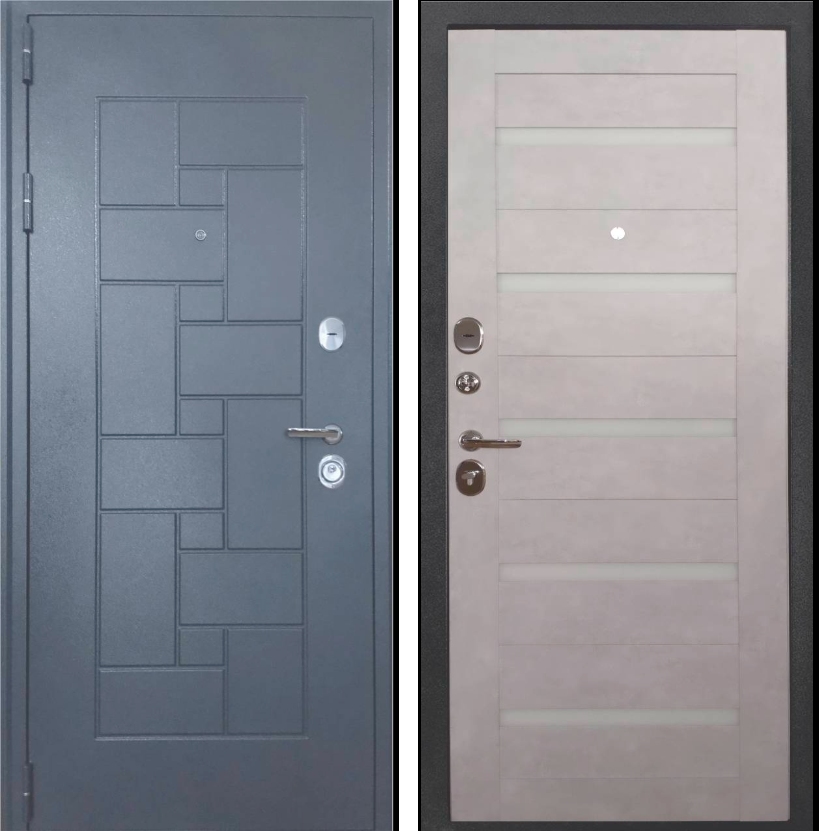 Входная дверь 3К «Царга бетон»