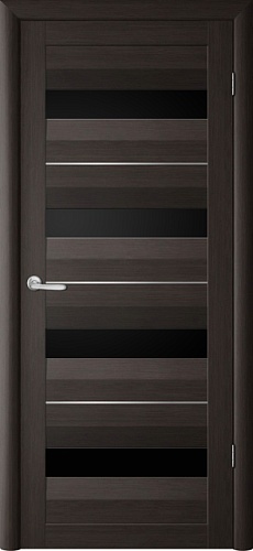 Albero Межкомнатная дверь Барселона ПО Стекло черное