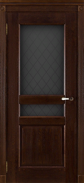 Ока Межкомнатная дверь Виктория Античный орех/ Квадро (ДО)