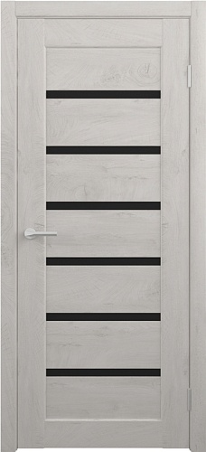 Albero Межкомнатная дверь Мальта ПО Стекло черное