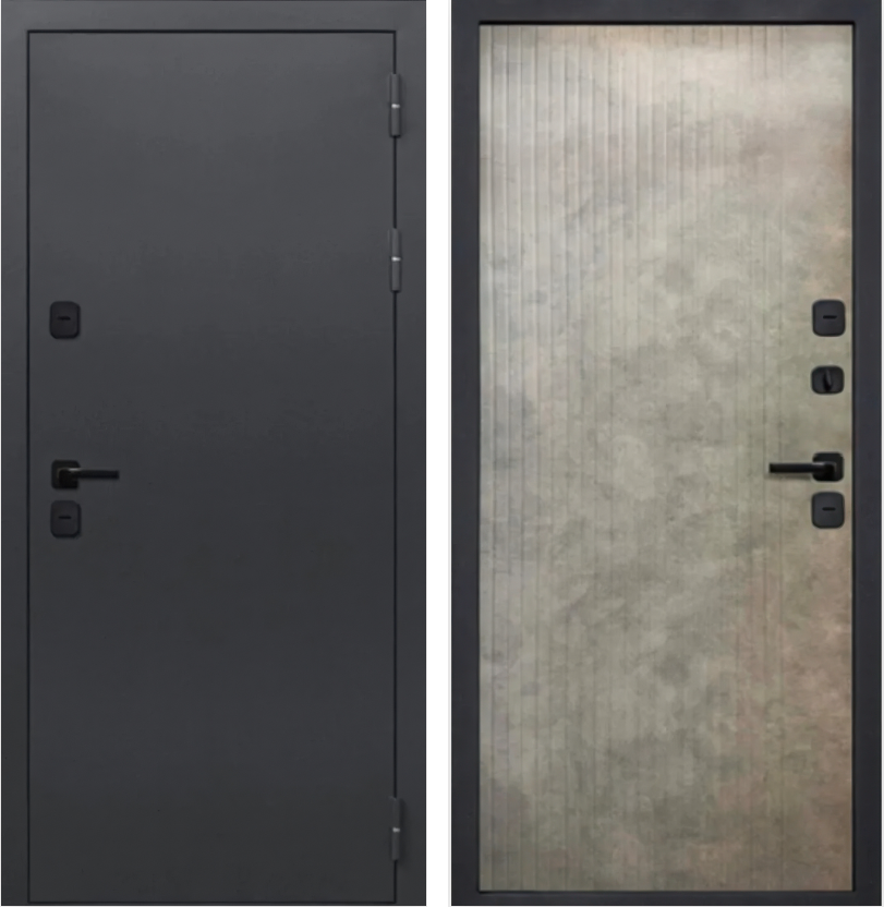 Входная дверь Термо Эверест Букле графит