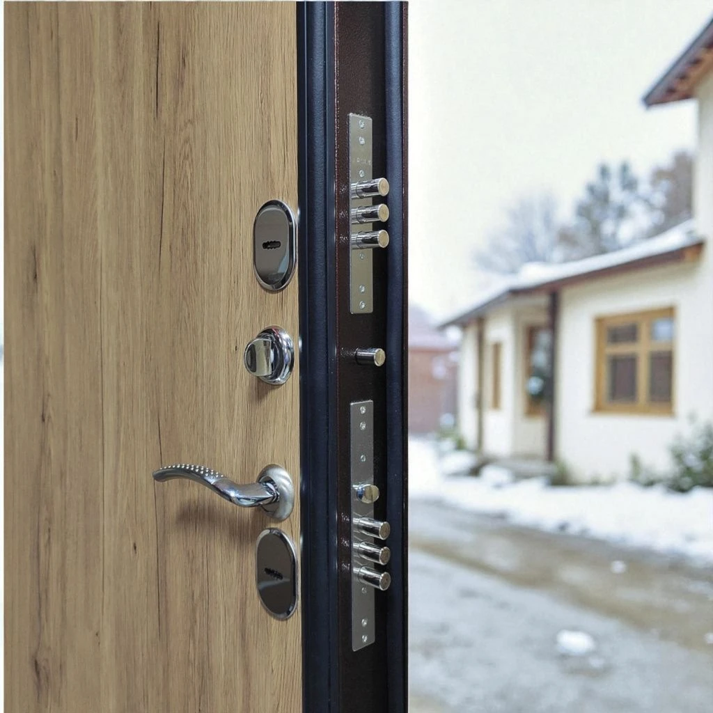 Входная дверь Сибирь 3К Термо Рустик