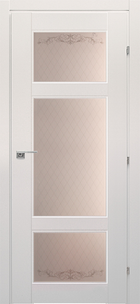 Краснодеревщик Межкомнатная дверь 6342 Дуб белый с патиной (ДО)