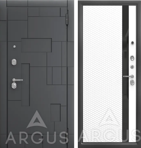 Входная дверь ДА95 Антик серебро Норвич Эмалит арктик, Черный лакобель,Корса, Силк флай