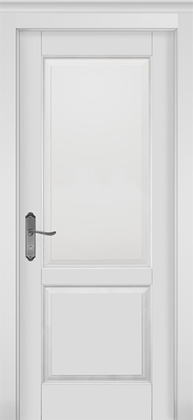 Ока Межкомнатная дверь Европа Белая (ДГ)