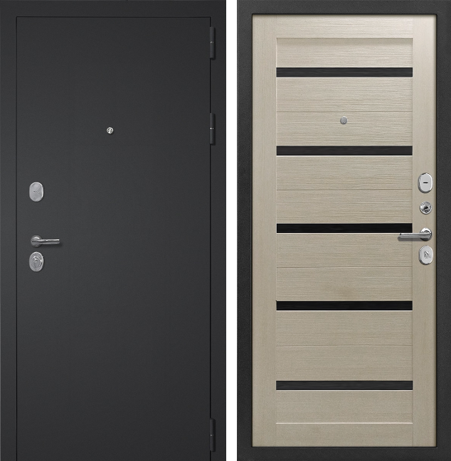 Входная дверь Кристел СБ-1 капучино