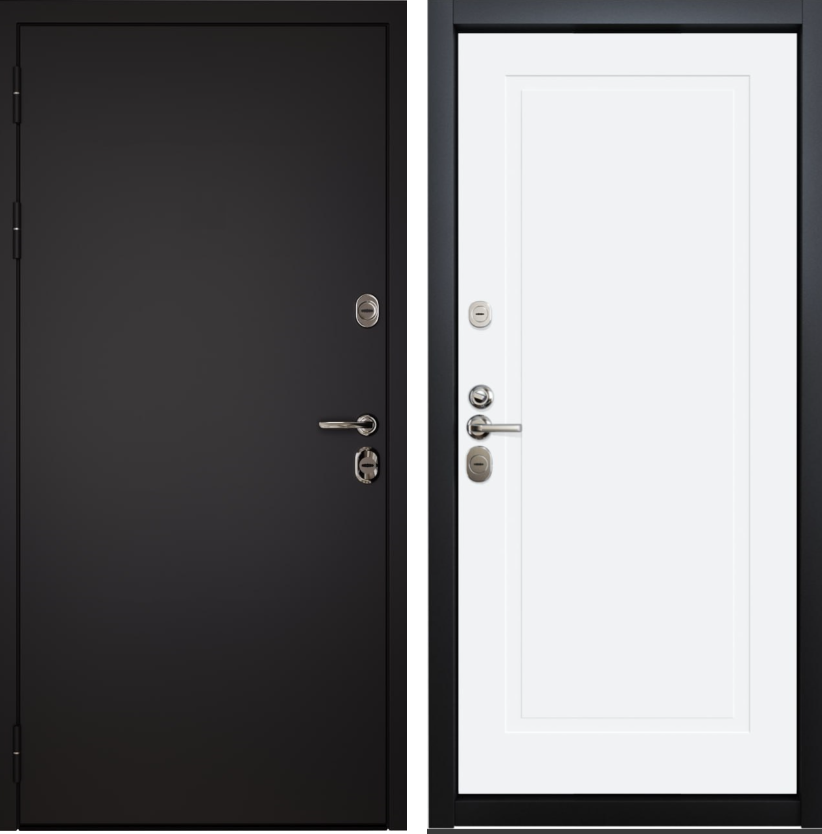 ВХОДНАЯ ДВЕРЬ Термо комфорт Flat 1  Loft White