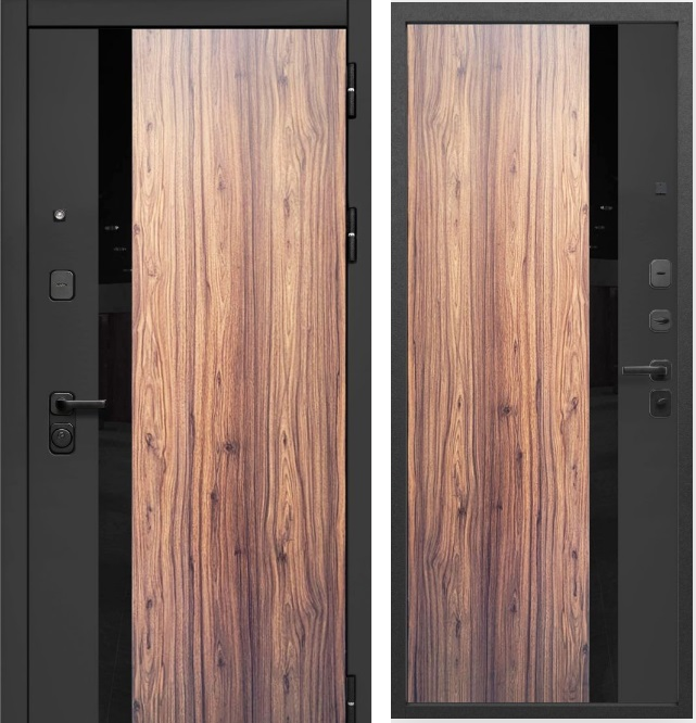 Входная дверь Luxor 2МДФ Орех Каньон 