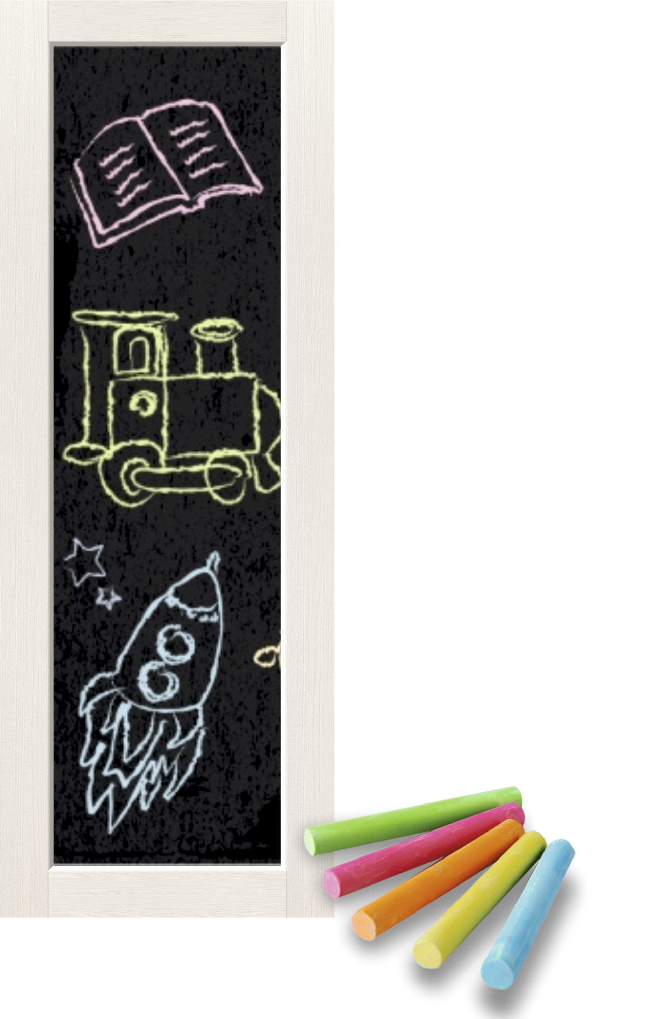 Дверь с меловой доской